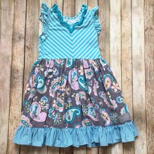 Eleanor Rose Floral Paisley Harper Dress